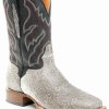 Boot * | Dan Post El Dorado Men'S Natural Ring Tail Lizard Exotic Western Boots Broad Square Toe