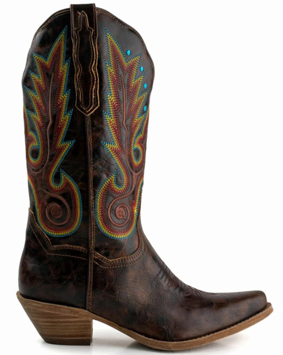 Boot * | Dan Post Women'S Fancy Penelope Western Boots Snip Toe