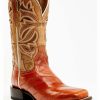 Boot * | Dan Post Women'S Peanut Exotic Eel Western Boot Broad Square Toe