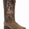 Boot * | Dan Post Women'S Sabina Western Boots Wide Square Toe