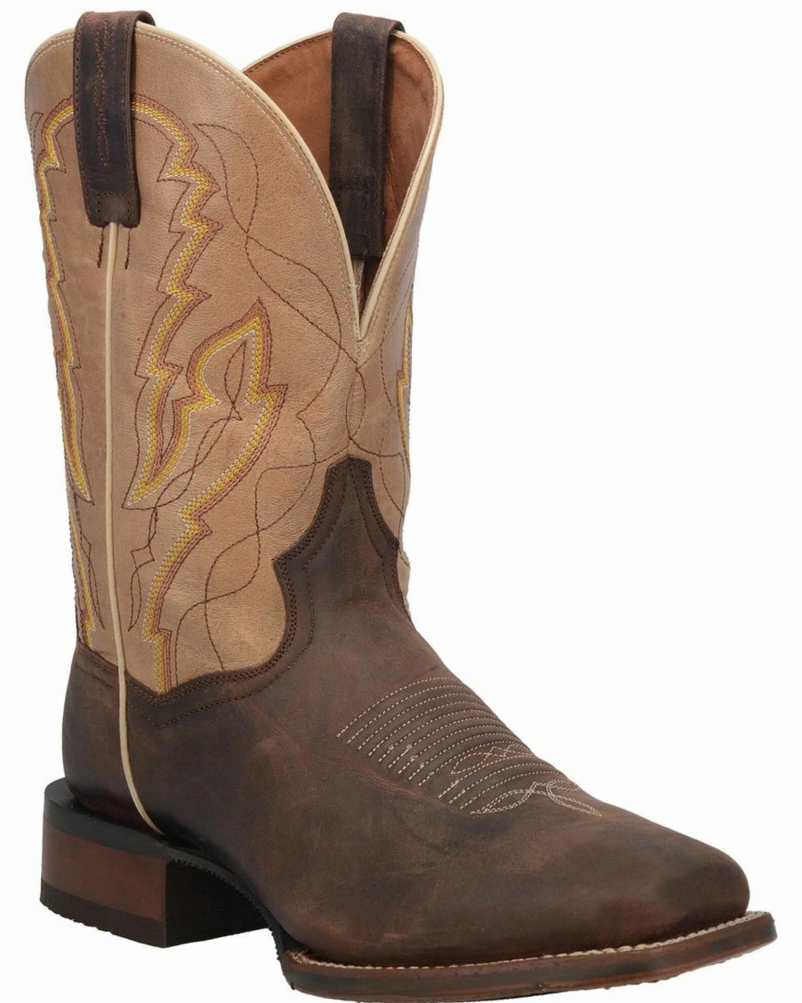 Boot * | Dan Post Men'S Garrison Western Boots Wide Square Toe