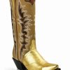 Boot * | Dan Post Women'S Eel Exotic Western Boot Snip Toe