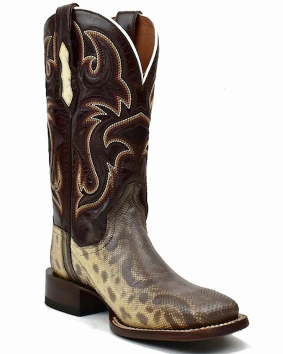 Boot * | Dan Post Women'S Karung Snake Exotic Western Boot Square Toe