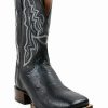 Boot * | Dan Post Men'S Water Snake Exotic Western Boots Broad Square Toe