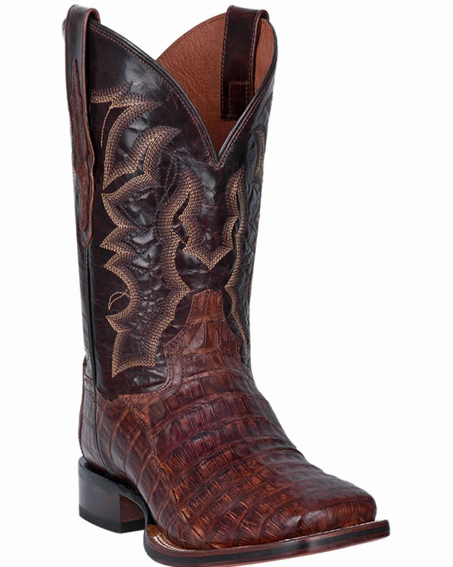 Boot * | Dan Post Men'S Kingsly Western Boots Wide Square Toe