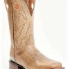 Boot * | Dan Post Men'S Leon Crazy Horse Sand Performance Leather Western Boot Broad Square Toe