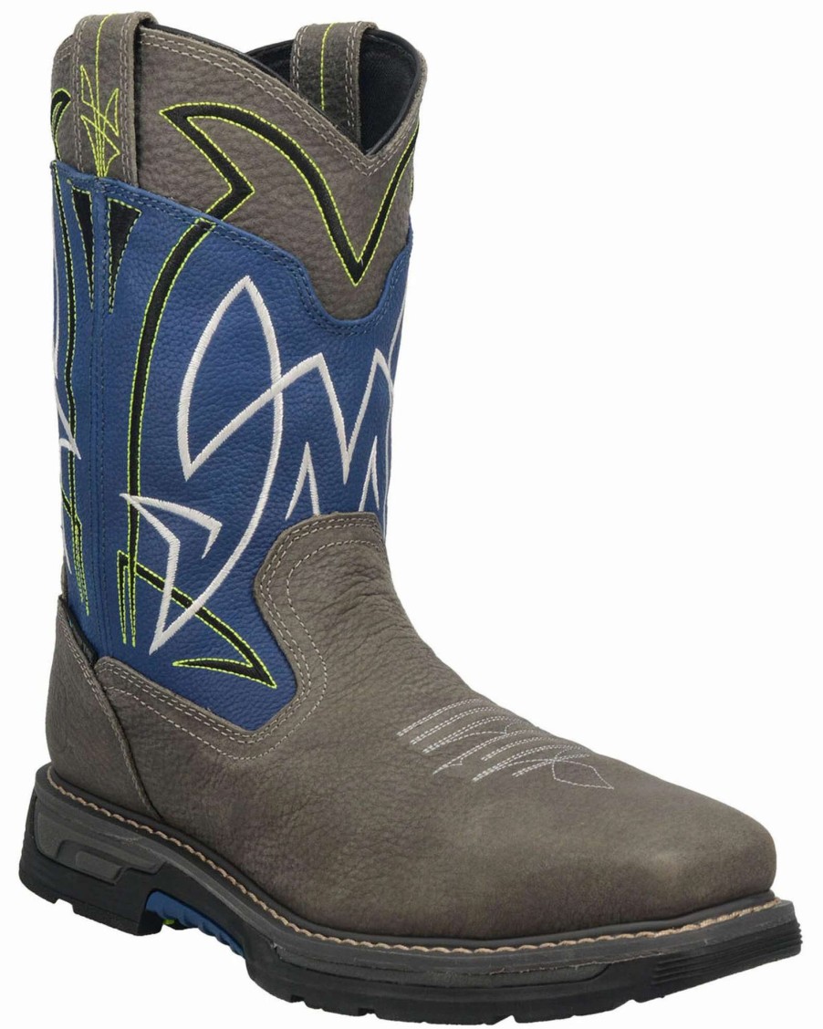 Boot * | Dan Post Men'S 11 Storm Surge Waterproof Western Work Boots Composite Toe