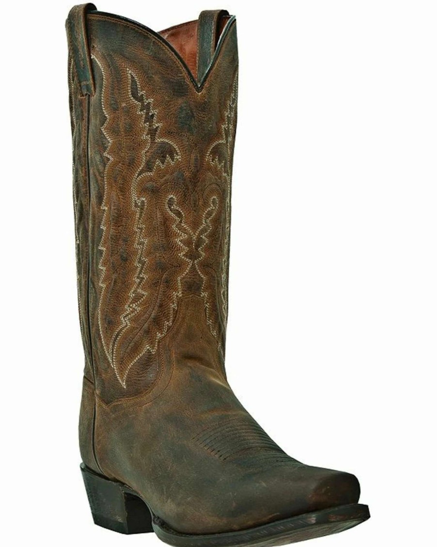 Boot * | Dan Post Men'S Earp Distressed Western Boots Bay Apache