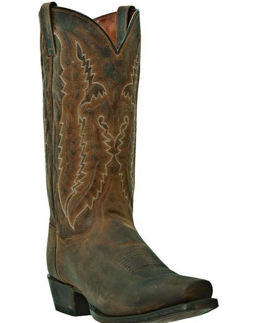 Boot * | Dan Post Men'S Earp Distressed Western Boots Bay Apache