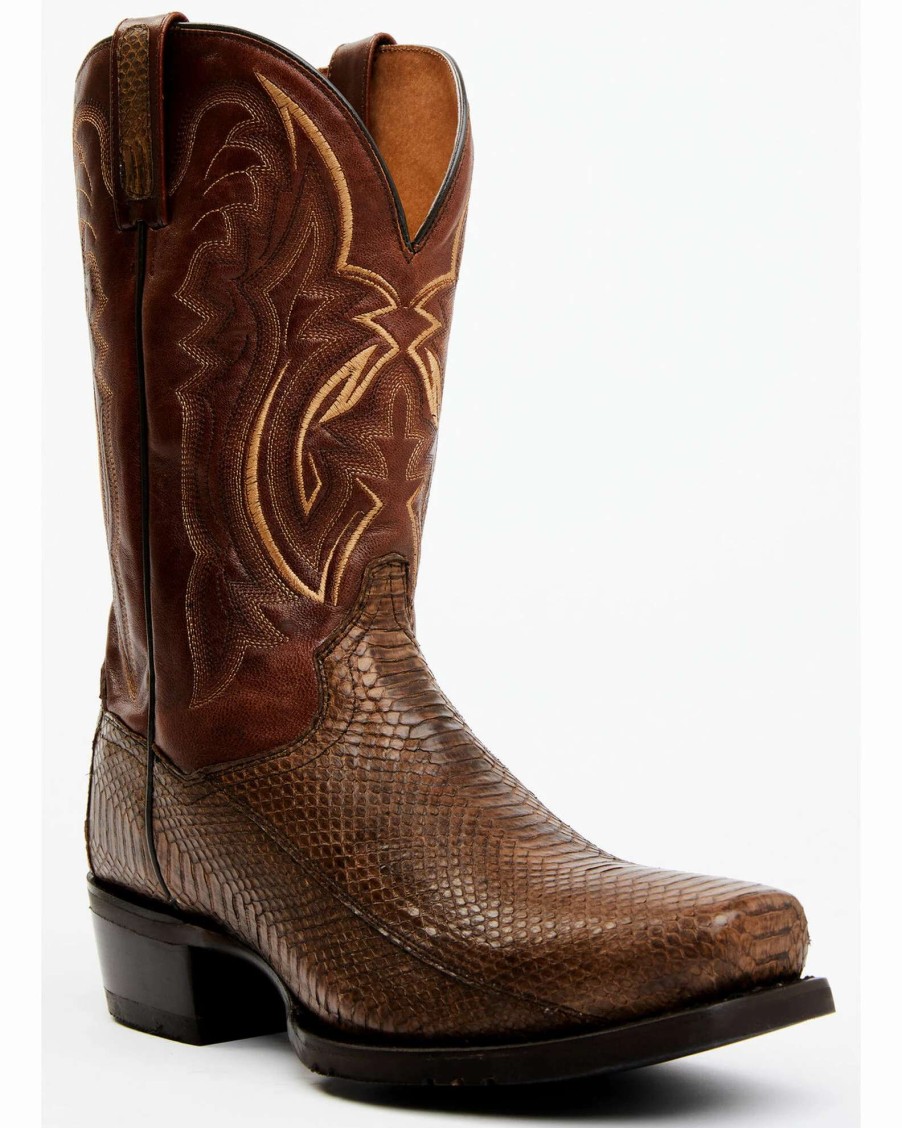 Boot * | Dan Post Men'S Exotic Water Snake Western Boots Square Toe