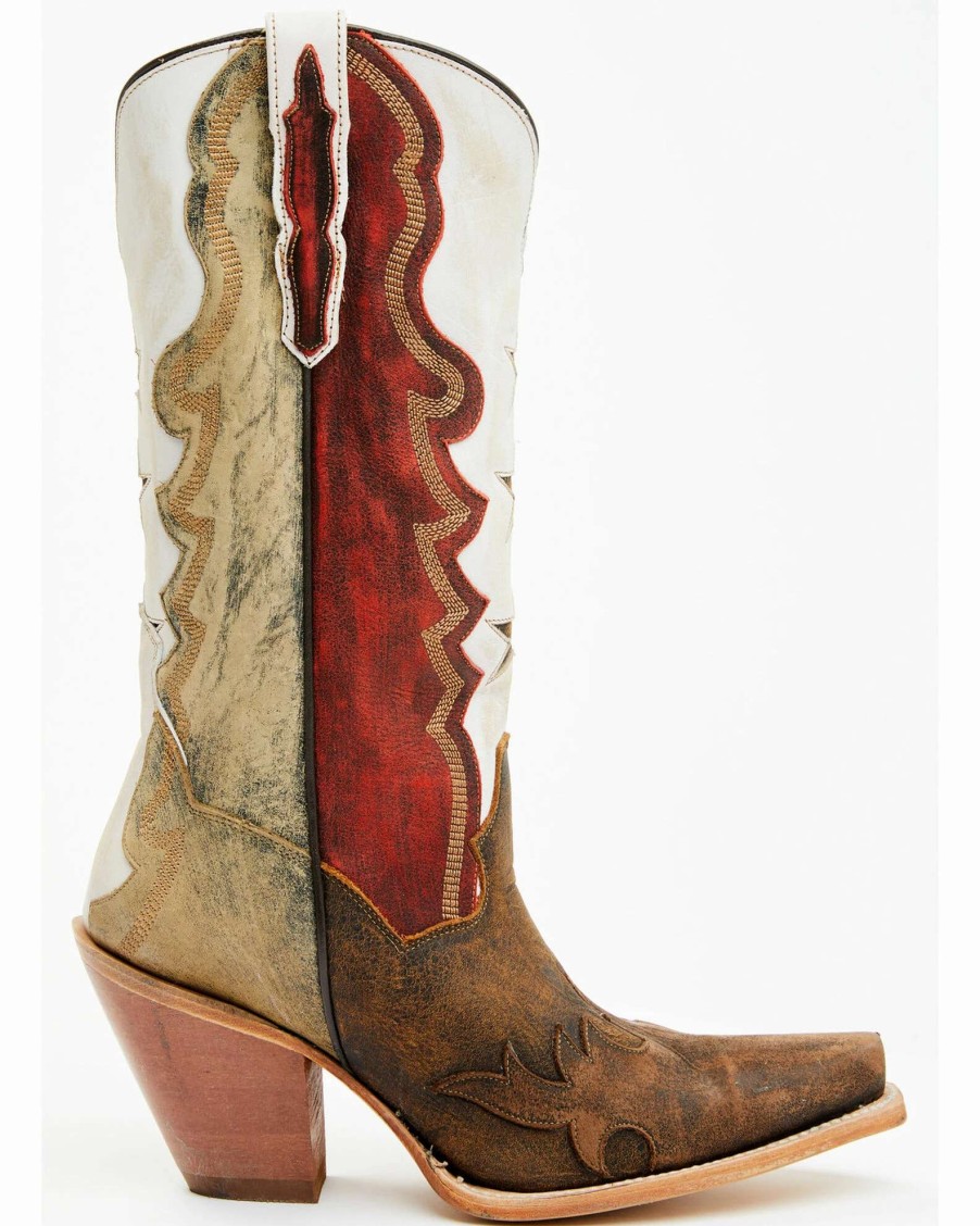 Boot * | Dan Post Women'S Senorita 13 Star Overlay Western Boots