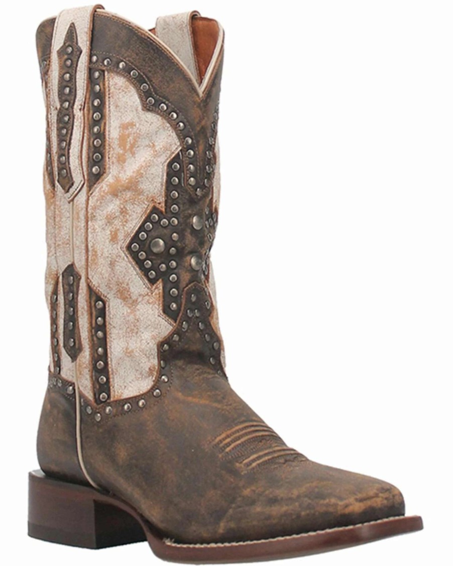 Boot * | Dan Post Women'S Darby Western Boots Broad Square Toe