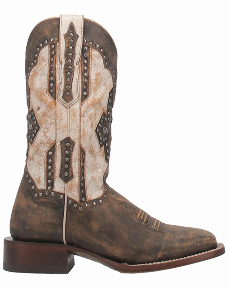 Boot * | Dan Post Women'S Darby Western Boots Broad Square Toe