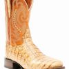 Boot * | Dan Post Men'S Caiman Belly Western Boots Square Toe Tan