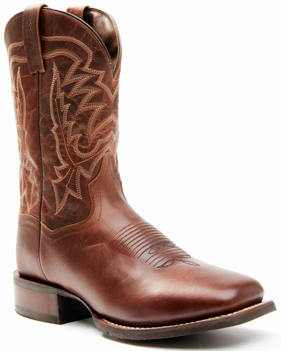 Boot * | Dan Post Men'S Brown Performance Boots Round Toe