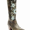 Boot * | Dan Post Women'S Flower Embroidery Western Boots Snip Toe