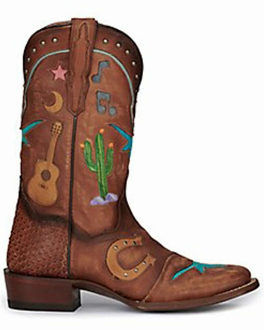 Boot * | Dan Post Women'S Western Dream Western Boots Square Toe