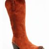 Boot * | Dan Post Women'S Rebeca Tall Fashion Western Boots Round Toe