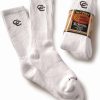 Sock * | Dan Post Men'S Cowboy Certified Crew Socks White