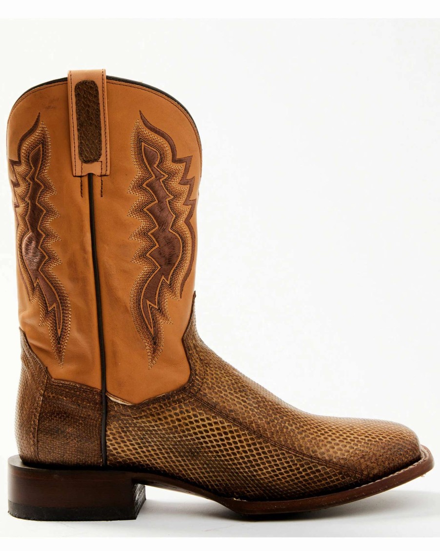 Boot * | Dan Post Men'S Exotic Water Snake Western Boot Broad Square Toe