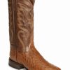 Boot * | Dan Post Full Quill Ostrich Cowboy Certified Cowboy Boots Wide Square Toe For Men'S