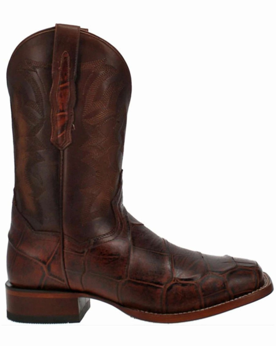 Boot * | Dan Post Men'S Akers Western Boots Broad Square Toe