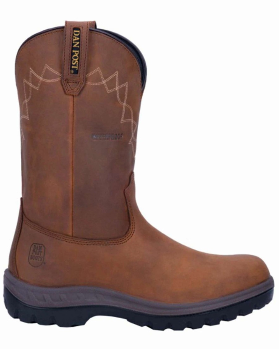 Boot * | Dan Post Men'S Cummins Waterproof Western Work Boots Soft Toe