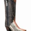 Boot * | Dan Post Women'S Zacatecas Exotic Watersnake Western Boots Snip Toe