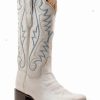 Boot * | Dan Post Women'S Sugar Western Boots Broad Square Toe White