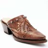 Shoe * | Dan Post Women'S Inlay Mules Snip Toe Brown