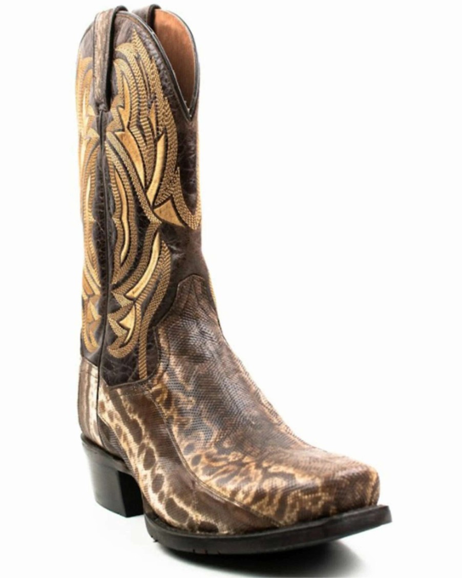 Boot * | Dan Post Men'S Kauring Snake Exotic Western Boots Square Toe