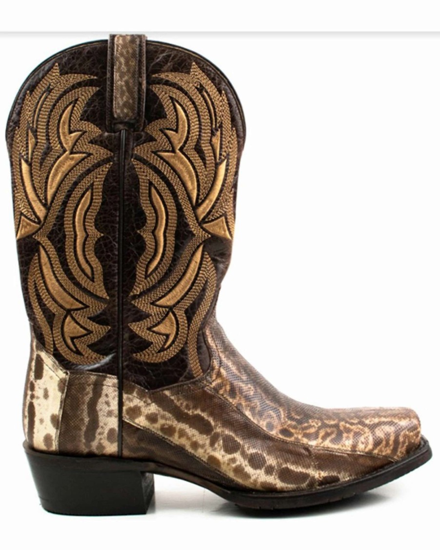 Boot * | Dan Post Men'S Kauring Snake Exotic Western Boots Square Toe