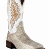 Boot * | Dan Post Men'S Exotic Water Snake Western Boot Broad Square Toe