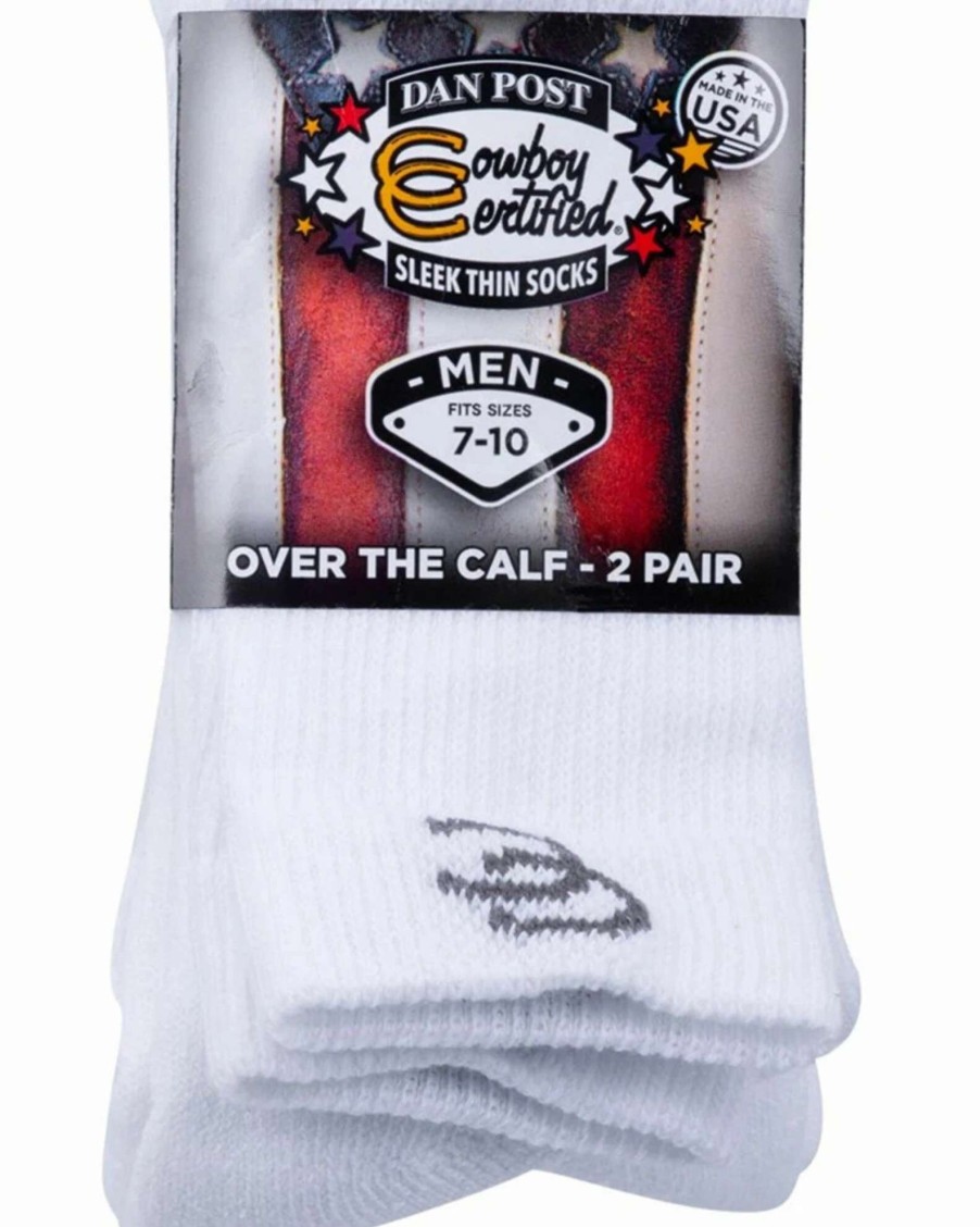 Sock * | Dan Post Men'S Lites Otc Socks Size 7 To 10