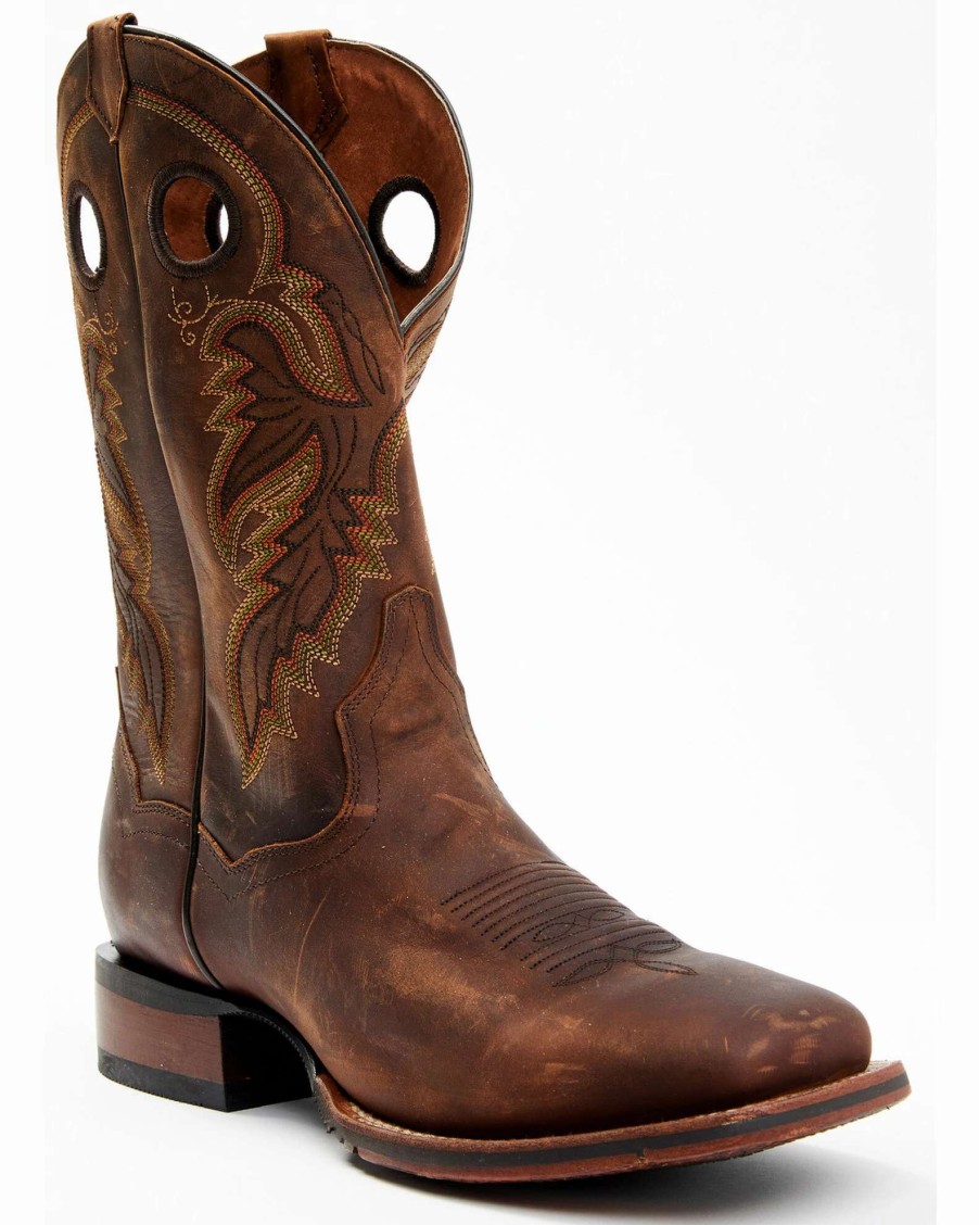 Boot * | Dan Post Men'S Leon Crazy Horse Performance Western Boot Broad Square Toe