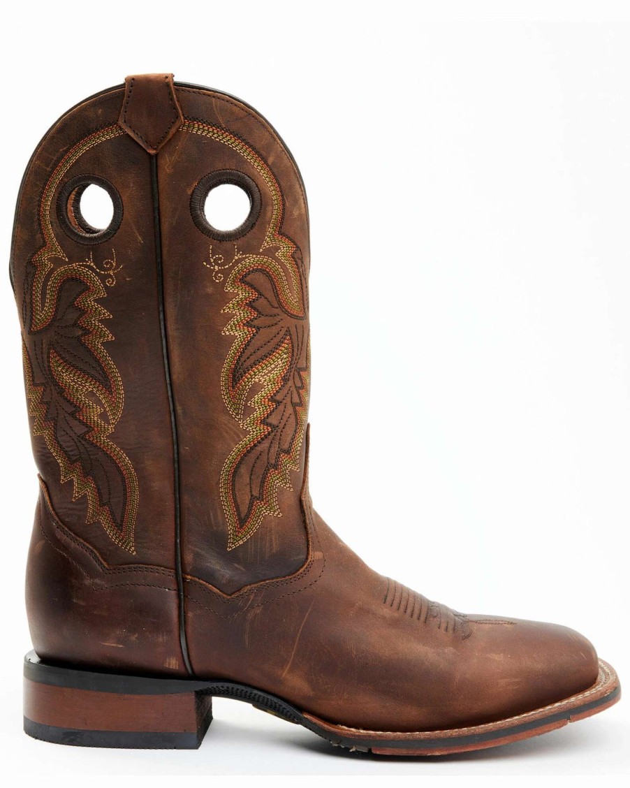 Boot * | Dan Post Men'S Leon Crazy Horse Performance Western Boot Broad Square Toe