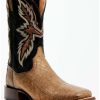 Boot * | Dan Post Men'S Taupe Water Snake Exotic Western Boots Broad Square Toe