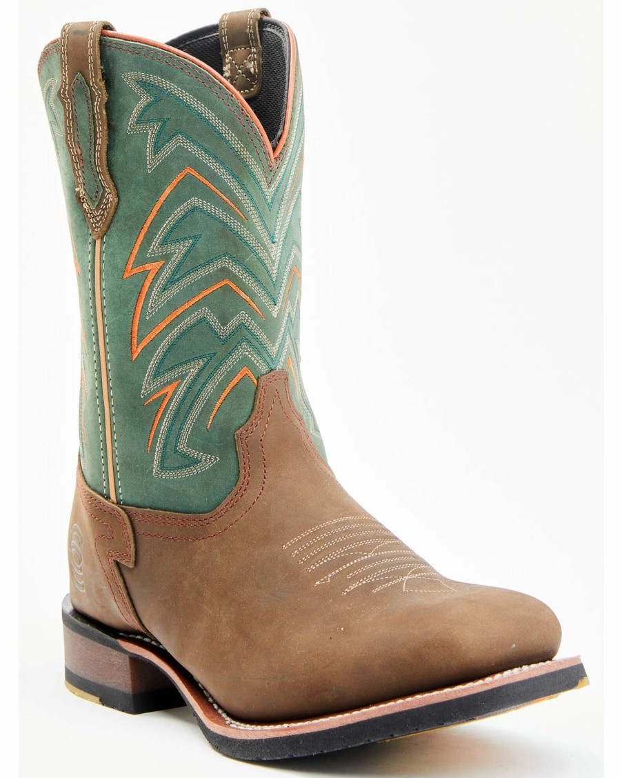 Boot * | Dan Post Men'S Arrowhead Western Boots Broad Square Toe