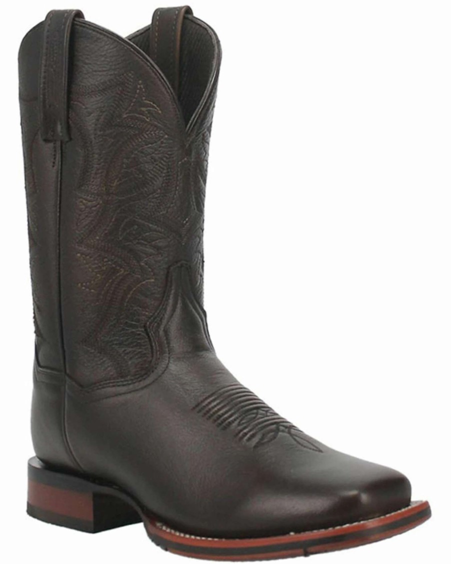 Boot * | Dan Post Men'S Stockman Western Boots Wide Square Toe