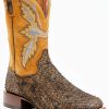 Boot * | Dan Post Men'S Exotic Huachinago Fish Western Boots Broad Square Toe