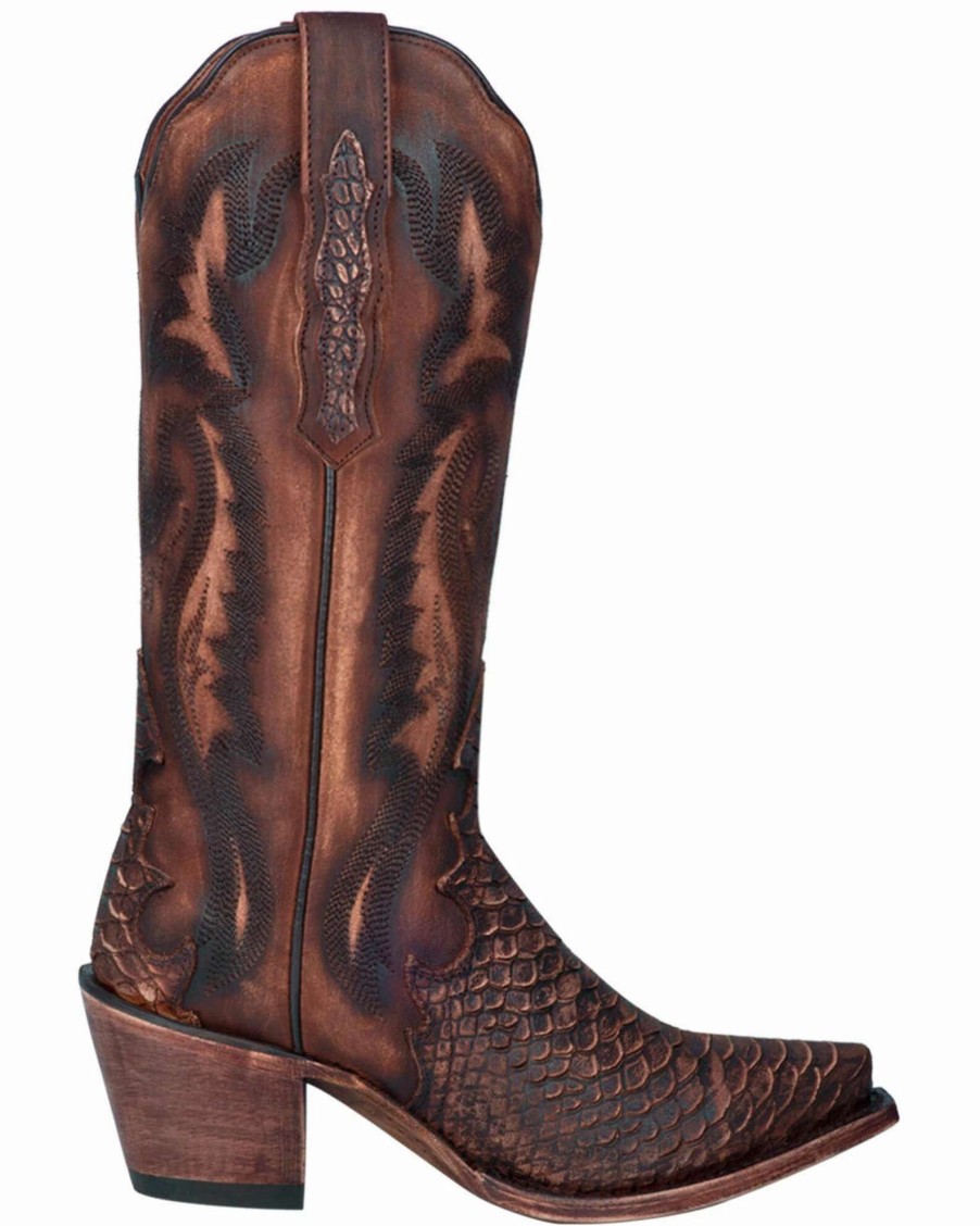 Boot * | Dan Post Women'S Lauryn Western Boots Snip Toe