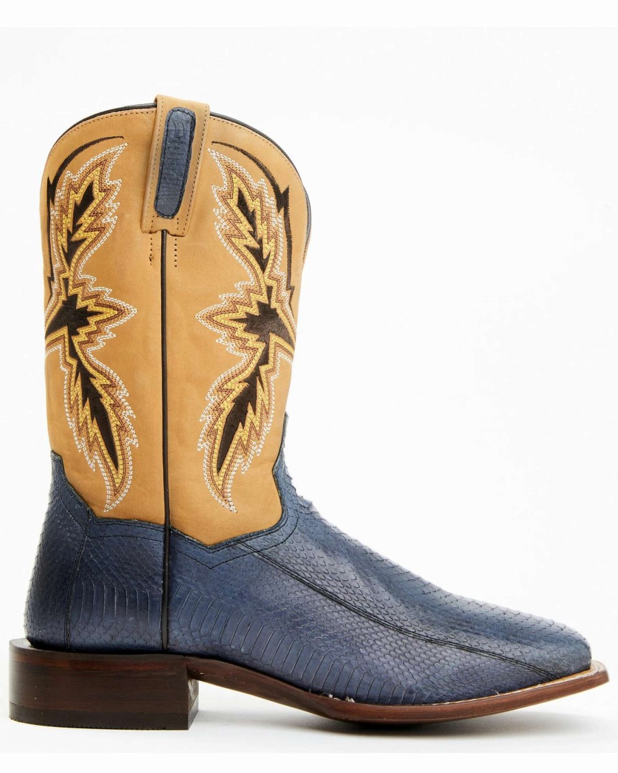 Boot * | Dan Post Men'S Exotic Water Snake Western Boots Broad Square Toe