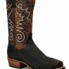 Boot * | Dan Post Men'S Chocolate Performance Western Boots Square Toe