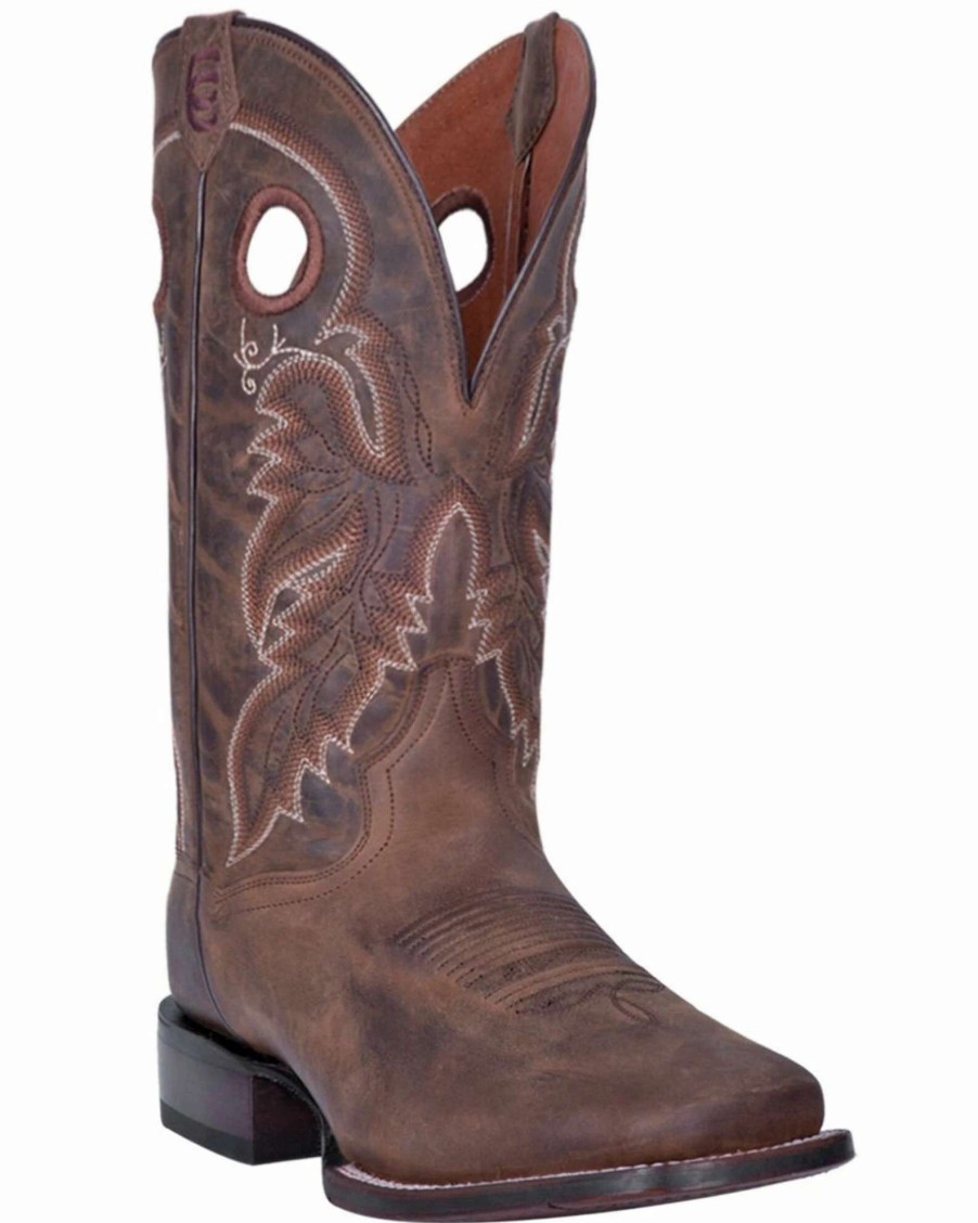 Boot * | Dan Post Men'S Abram Western Boots Wide Square Toe