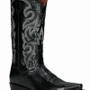 Boot * | Dan Post Men'S Milwaukee Western Boots Snip Toe Black