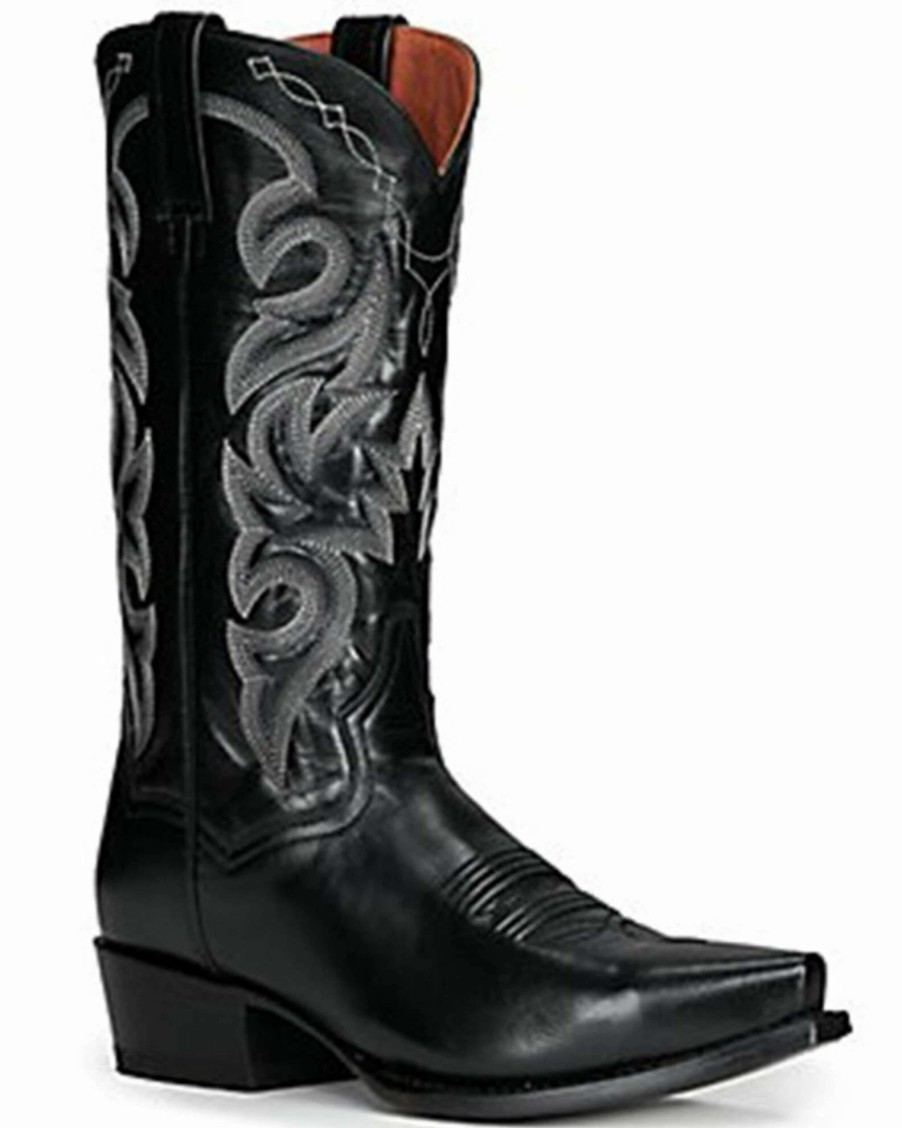 Boot * | Dan Post Men'S Milwaukee Western Boots Snip Toe Black