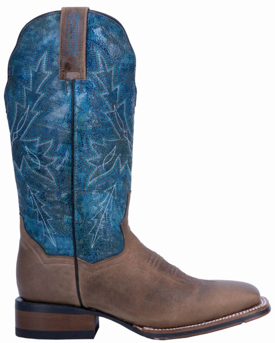 Boot * | Dan Post Women'S Pasadena Western Boots Wide Square Toe