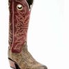 Boot * | Dan Post Men'S Elephant Print Western Boots Round Toe