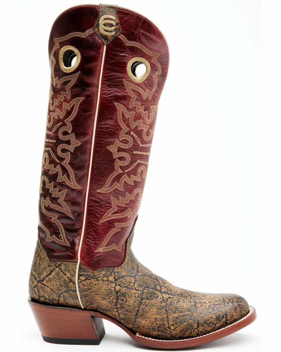 Boot * | Dan Post Men'S Elephant Print Western Boots Round Toe