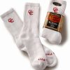 Sock * | Dan Post Womens Cowboy Certified Crew Socks (2-Pack) For Women'S White